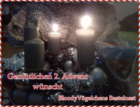 2. Advent 2017 by BloodyVögelchens Bastelnest
